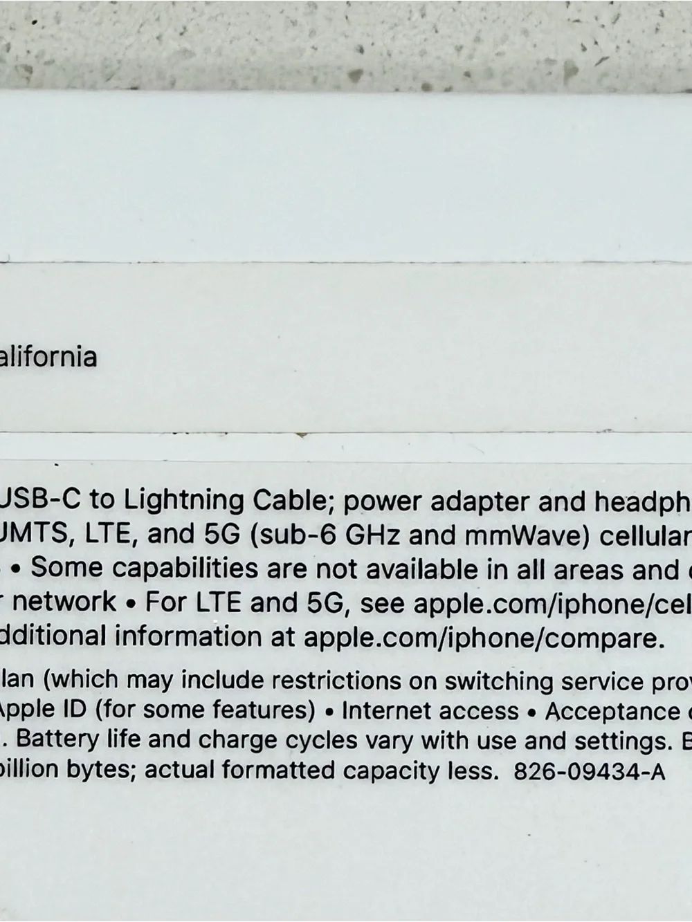 NEW Apple iPhone 13 Empty Box-MLMULL/A, Midnight, 256GB